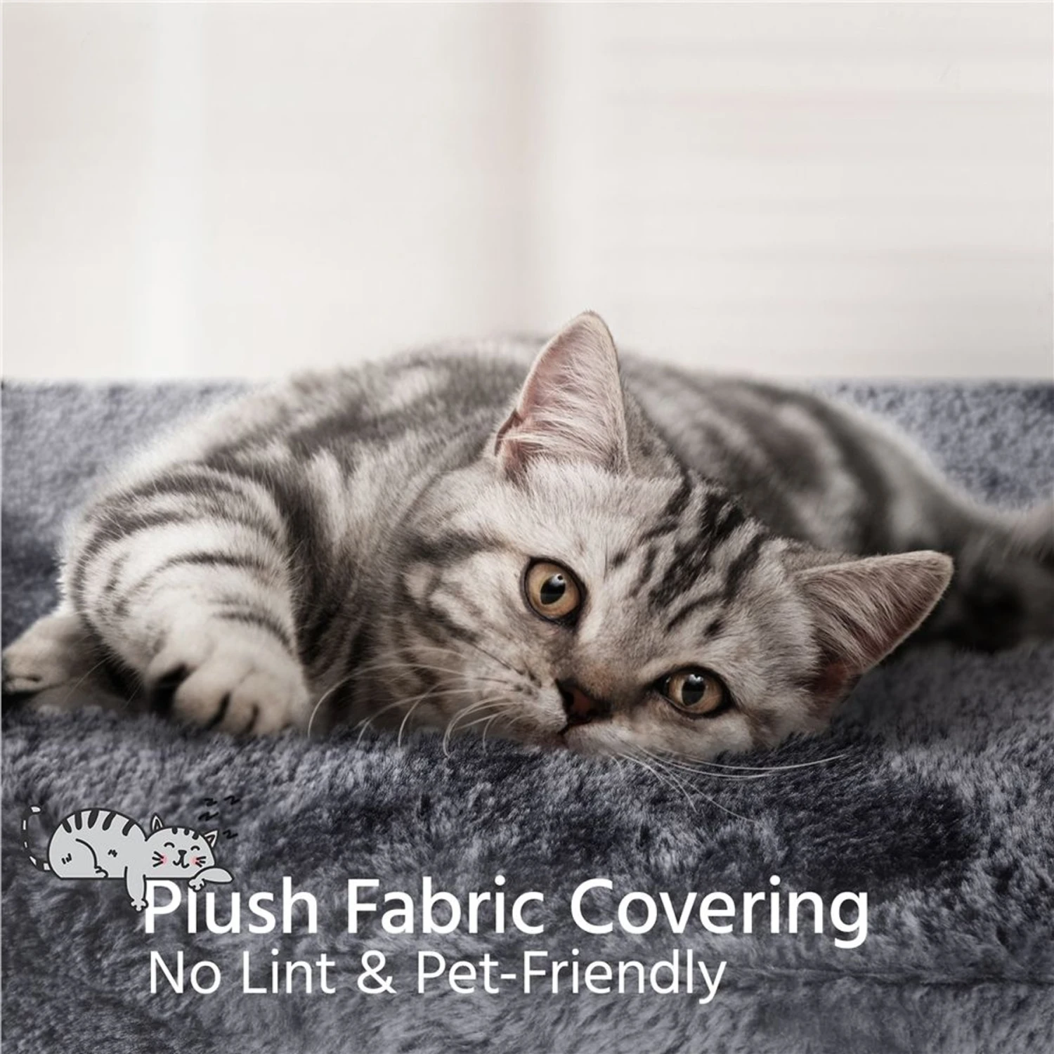 Yaheetech Multi-Level 55-in Cat Tree & Condo 5 Yaheetech Multi-Level 55-in Cat Tree & Condo - Image 5