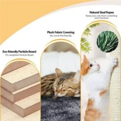 Yaheetech Multi-Level 55-in Cat Tree & Condo 12 Yaheetech Multi-Level 55-in Cat Tree & Condo -Pet Cat Supplies Store 1033022 PT5. AC SS1800 V1702673566