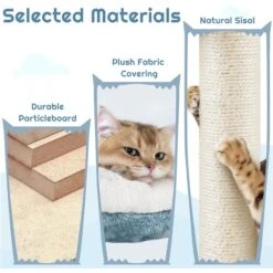 Yaheetech Ocean-Themed 61-in Cat Tree -Pet Cat Supplies Store 1033054 PT5. AC SS1800 V1702673510