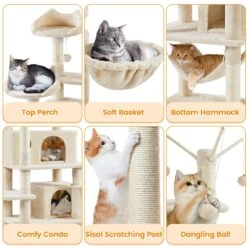 Yaheetech Multi-Level 67-in Cat Tree -Pet Cat Supplies Store 1033102 PT3. AC SS1800 V1702673992