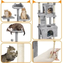 Yaheetech 72-in Plush Cat Tree & Condo -Pet Cat Supplies Store 1033214 PT3. AC SS1800 V1702673985