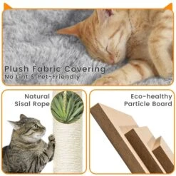 Yaheetech 72-in Plush Cat Tree & Condo -Pet Cat Supplies Store 1033214 PT4. AC SS1800 V1702673984
