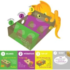 Cat Amazing Interactive Treat Maze & Puzzle Cat Toy -Pet Cat Supplies Store 105304 PT5. AC SS1800 V1490298146