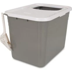 Petmate Top Entry Litter Pan -Pet Cat Supplies Store 105471 PT3. AC SS1800 V1536765304