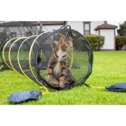Outback Jack Kitty Compound Cat Playpen Tent & Tunnel -Pet Cat Supplies Store 111178 PT4. AC SS1800 V1561727244