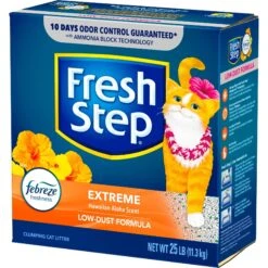 Fresh Step Hawaiian Aloha Scented Clumping Clay Cat Litter -Pet Cat Supplies Store 111378 PT7. AC SS1800 V1694458943