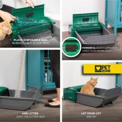 Pet Zone Smart Scoop Automatic Self-Cleaning Cat Litter Box 13 Pet Zone Smart Scoop Automatic Self-Cleaning Cat Litter Box -Pet Cat Supplies Store 115602 PT4. AC SS1800 V1639006660