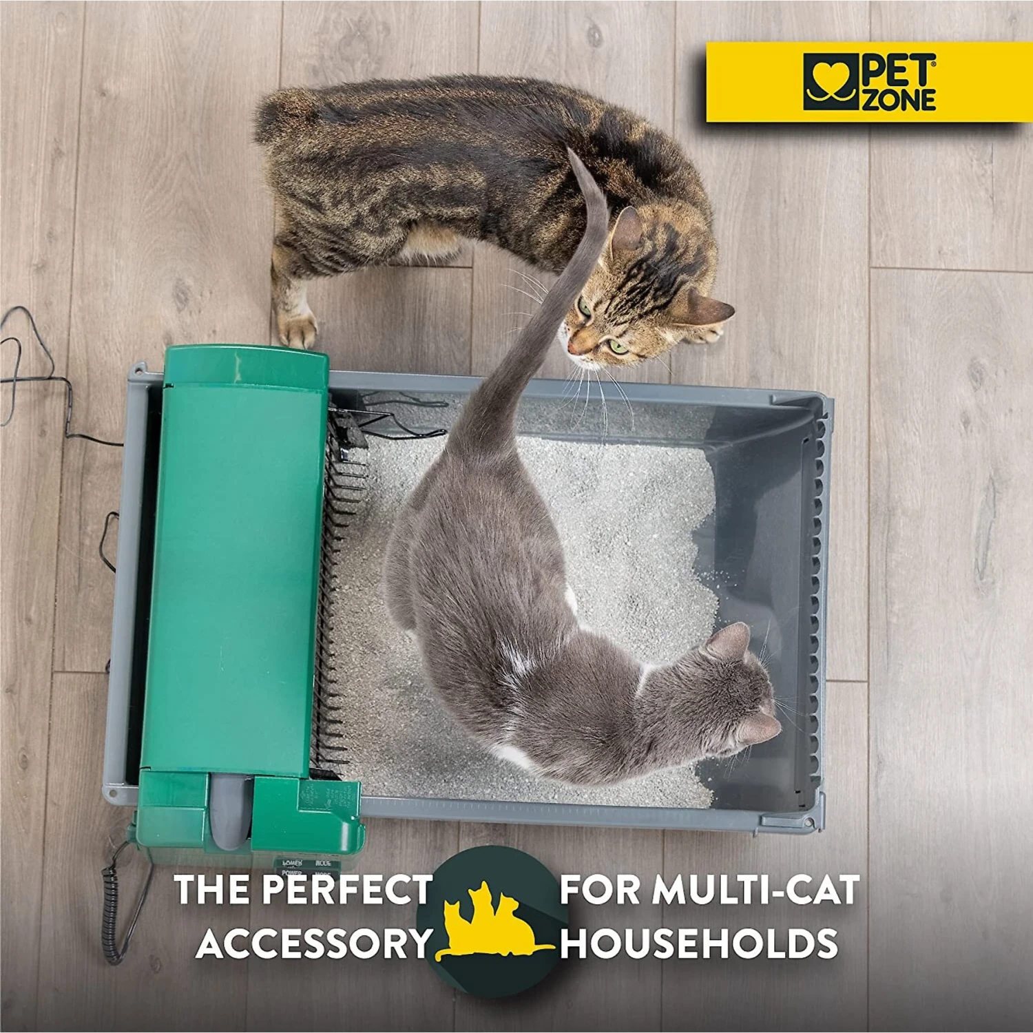 Pet Zone Smart Scoop Automatic Self-Cleaning Cat Litter Box 6 Pet Zone Smart Scoop Automatic Self-Cleaning Cat Litter Box - Image 6