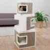 TRIXIE Lilo 48.2-in Plush Cat Tree & Condo