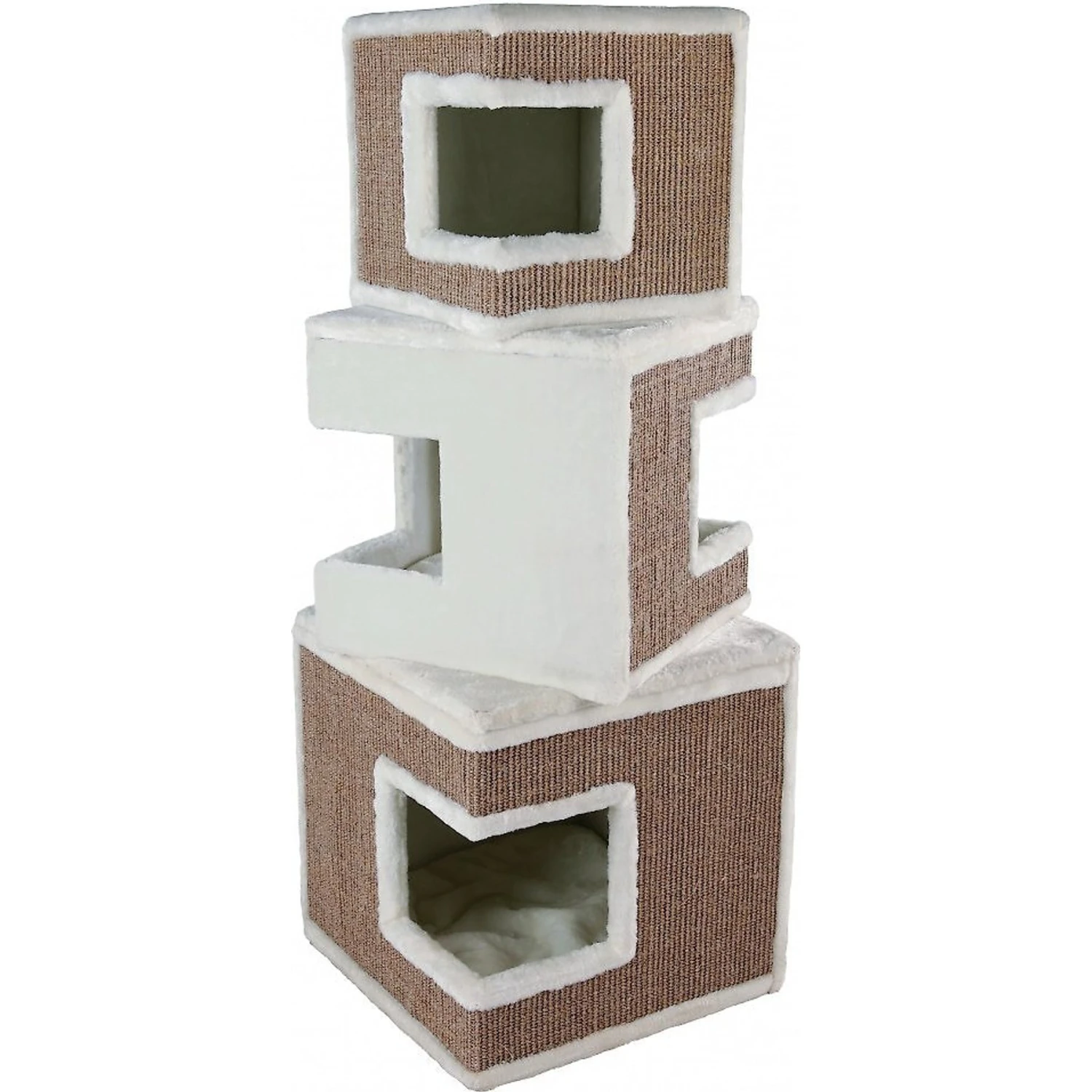 TRIXIE Lilo 48.2-in Plush Cat Tree & Condo 2 TRIXIE Lilo 48.2-in Plush Cat Tree & Condo - Image 2