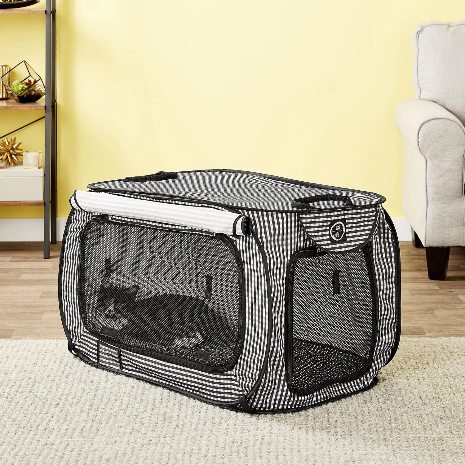 Necoichi Portable Stress Free Cat Cage 1 Necoichi Portable Stress Free Cat Cage