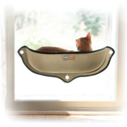 K&H Pet Products EZ Mount Kitty Sill Cat Window Perch