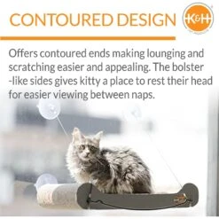 K&H Pet Products EZ Mount Window Scratcher Kitty Sill 12 K&H Pet Products EZ Mount Window Scratcher Kitty Sill -Pet Cat Supplies Store 121331 PT3. AC SS1800 V1620836879