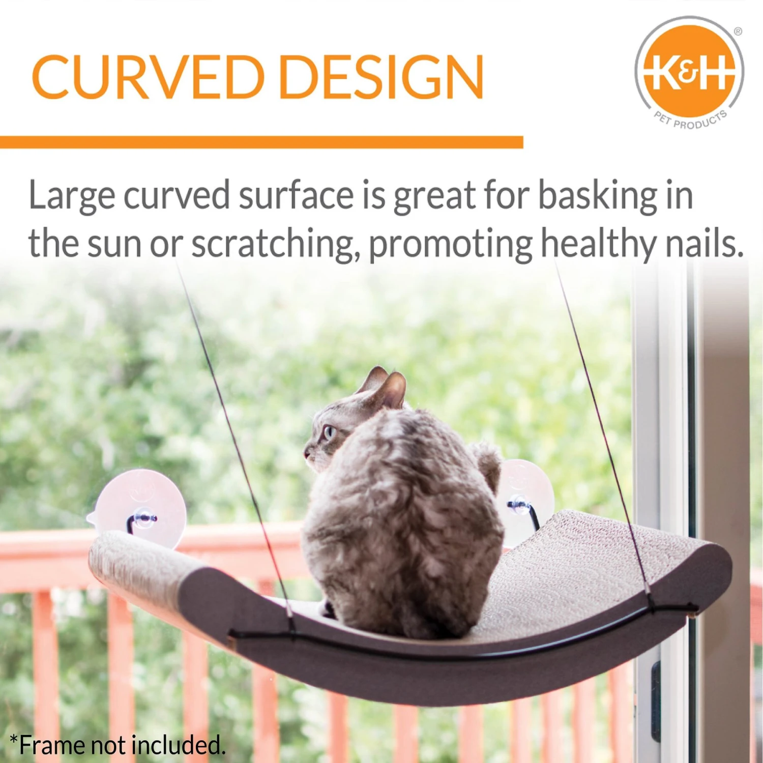 K&H Pet Products EZ Mount Window Scratcher Kitty Sill Cradle Refill 3 K&H Pet Products EZ Mount Window Scratcher Kitty Sill Cradle Refill - Image 3
