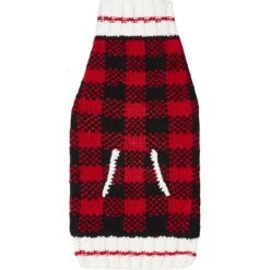 Chilly Dog Buffalo Plaid Dog & Cat Sweater -Pet Cat Supplies Store 121710 PT3. AC SS1800 V1540220681