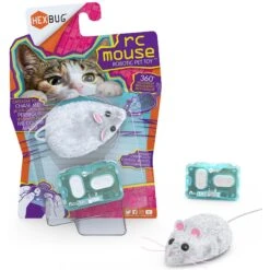 Hexbug Remote Control Mouse Cat Toy, Color Varies -Pet Cat Supplies Store 124504 PT4. AC SS1800 V1650014826