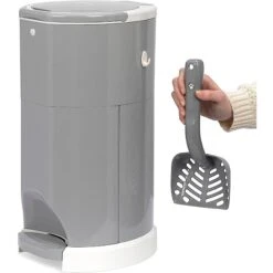 Litter Champ Premium Odor-Free Cat Litter Waste Disposal System, Grey -Pet Cat Supplies Store 127916 PT3. AC SS1800 V1522100049