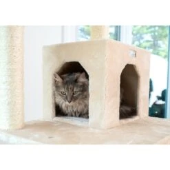 GleePet 74-in Faux Fur Cat Tree & Condo -Pet Cat Supplies Store 130298 PT5. AC SS1800 V1639789608