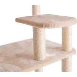 GleePet 74-in Faux Fur Cat Tree & Condo -Pet Cat Supplies Store 130298 PT7. AC SS1800 V1639785696