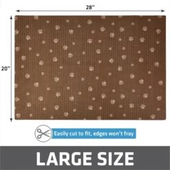 Drymate Protective & Decorative Cat Litter Mat, Brown Stripe, Large, 20-in X 28-in 10 Drymate Protective & Decorative Cat Litter Mat, Brown Stripe, Large, 20-in X 28-in -Pet Cat Supplies Store 134957 PT4. AC SS1800 V1693244185