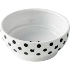 Necoichi Non-Skid Ceramic Cat Food Bowl