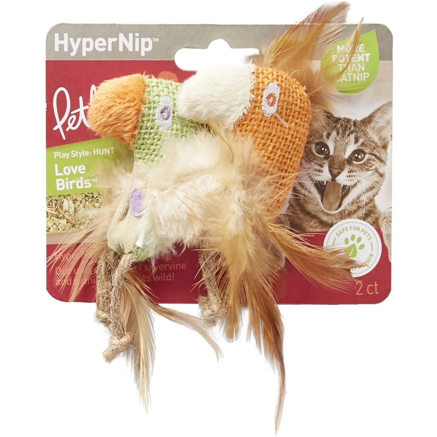 Petlinks HyperNip Love Birds Cat Toy With Catnip 8 Petlinks HyperNip Love Birds Cat Toy With Catnip - Image 8