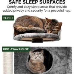 Tiger Tough Platform House Playground 59.8-in Faux Fur Cat Tree & Condo 14 Tiger Tough Platform House Playground 59.8-in Faux Fur Cat Tree & Condo -Pet Cat Supplies Store 140766 PT6. AC SS1800 V1618280523