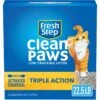 Fresh Step Clean Paws Scented Clumping Clay Cat Litter