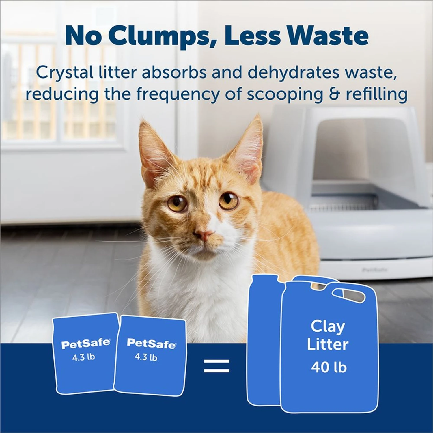 PetSafe ScoopFree Premium Crystal Litter 2-Pack 4 PetSafe ScoopFree Premium Crystal Litter 2-Pack - Image 4
