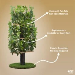 On2Pets 60-in Large Round Modern Cat Tree 13 On2Pets 60-in Large Round Modern Cat Tree -Pet Cat Supplies Store 145312 PT4. AC SS1800 V1671027878