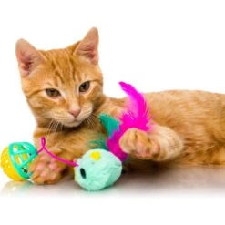 Hartz Just For Cats Super Hunters Cat Toy Variety Pack, 13 Count -Pet Cat Supplies Store 145966 PT2. AC SS1800 V1589231164