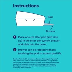 Frisco Cat Litter Pads, Unscented 11 Frisco Cat Litter Pads, Unscented -Pet Cat Supplies Store 149816 PT4. AC SS1800 V1675279931