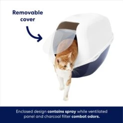 Frisco Hooded Cat Litter Box 6 Frisco Hooded Cat Litter Box -Pet Cat Supplies Store 153376 PT2. AC SS1800 V1675279932