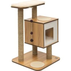 Vesper Base 32-in Modern Cat Tree & Condo -Pet Cat Supplies Store 154196 PT2. AC SS1800 V1628003809