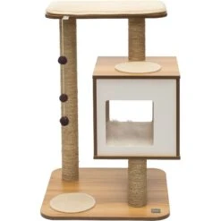 Vesper Base 32-in Modern Cat Tree & Condo -Pet Cat Supplies Store 154196 PT3. AC SS1800 V1628004735
