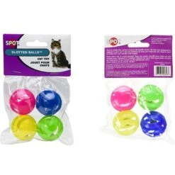 Ethical Pet Spot Slotted Balls Cat Toy, 4-pack 7 Ethical Pet Spot Slotted Balls Cat Toy, 4-pack -Pet Cat Supplies Store 154211 PT8. AC SS1800 V1546900036