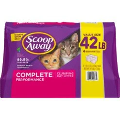 Scoop Away Complete Performance Fresh Scented Clumping Clay Cat Litter -Pet Cat Supplies Store 157668 PT4. AC SS1800 V1694463482