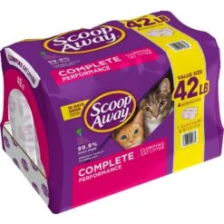 Scoop Away Complete Performance Fresh Scented Clumping Clay Cat Litter -Pet Cat Supplies Store 157668 PT5. AC SS1800 V1694459346