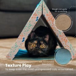 Catstages Fold Away Cat Tunnel Toy -Pet Cat Supplies Store 159439 PT5. AC SS1800 V1636513104