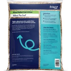 Frisco Pine Pellet Unscented Non-Clumping Wood Cat Litter -Pet Cat Supplies Store 161458 PT2. AC SS1800 V1657656016