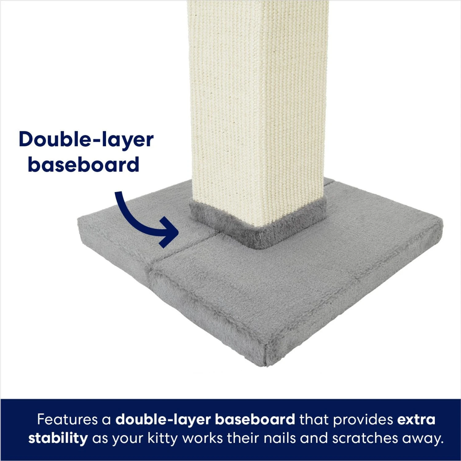 Frisco 33.5-in Sisal Cat Scratching Post 4 Frisco 33.5-in Sisal Cat Scratching Post - Image 4