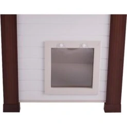 New Age Pet ECOFLEX Outdoor Cat House Shelter -Pet Cat Supplies Store 175292 PT4. AC SS1800 V1583360903