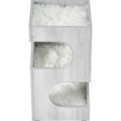 Frisco 28-in Modern Cat Tree & Condo -Pet Cat Supplies Store 177899 PT3. AC SS1800 V1584452569