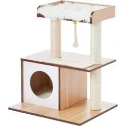 Frisco 28.5-in Modern Cat Tree & Condo 11 Frisco 28.5-in Modern Cat Tree & Condo -Pet Cat Supplies Store 177907 PT5. AC SS1800 V1584453388