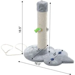 Armarkat 19-in Sisal Cat Scratching Post With Toy -Pet Cat Supplies Store 179081 PT6. AC SS1800 V1678228255