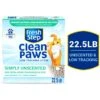 Fresh Step Clean Paws Simply Unscented Clumping Clay Cat Litter