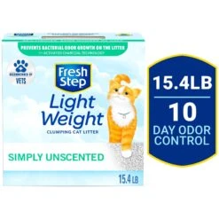 Fresh Step Lightweight Simply Unscented Clumping Clay Cat Litter