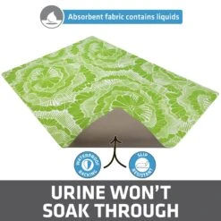 Drymate Protective & Decorative Cat Litter Mat, Surf Green, Large, 20-in X 28-in 8 Drymate Protective & Decorative Cat Litter Mat, Surf Green, Large, 20-in X 28-in -Pet Cat Supplies Store 181542 PT3. AC SS1800 V1689627177