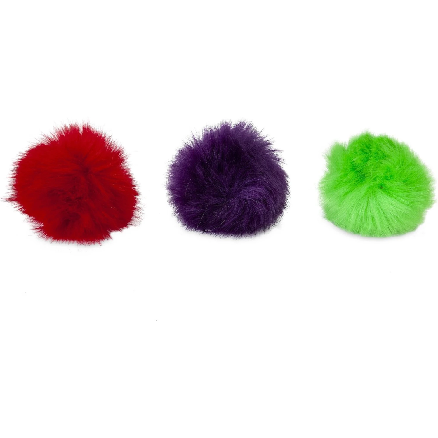 JW Pet Fun Fluffs Cat Toys, 3 Count 2 JW Pet Fun Fluffs Cat Toys, 3 Count - Image 2