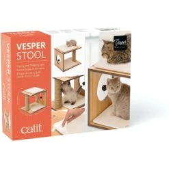 Vesper Stool 14.57-in Modern Cat Tree 11 Vesper Stool 14.57-in Modern Cat Tree -Pet Cat Supplies Store 182905 PT5. AC SS1800 V1627688542
